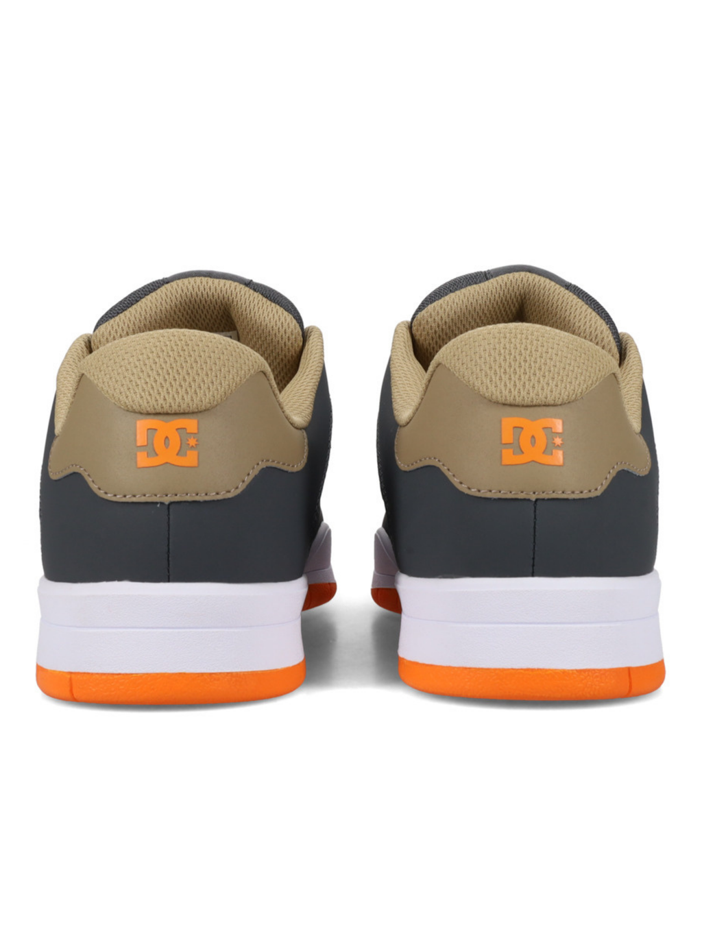 Zapatillas de skate DC Shoes Central - Grey / Tan / Orange