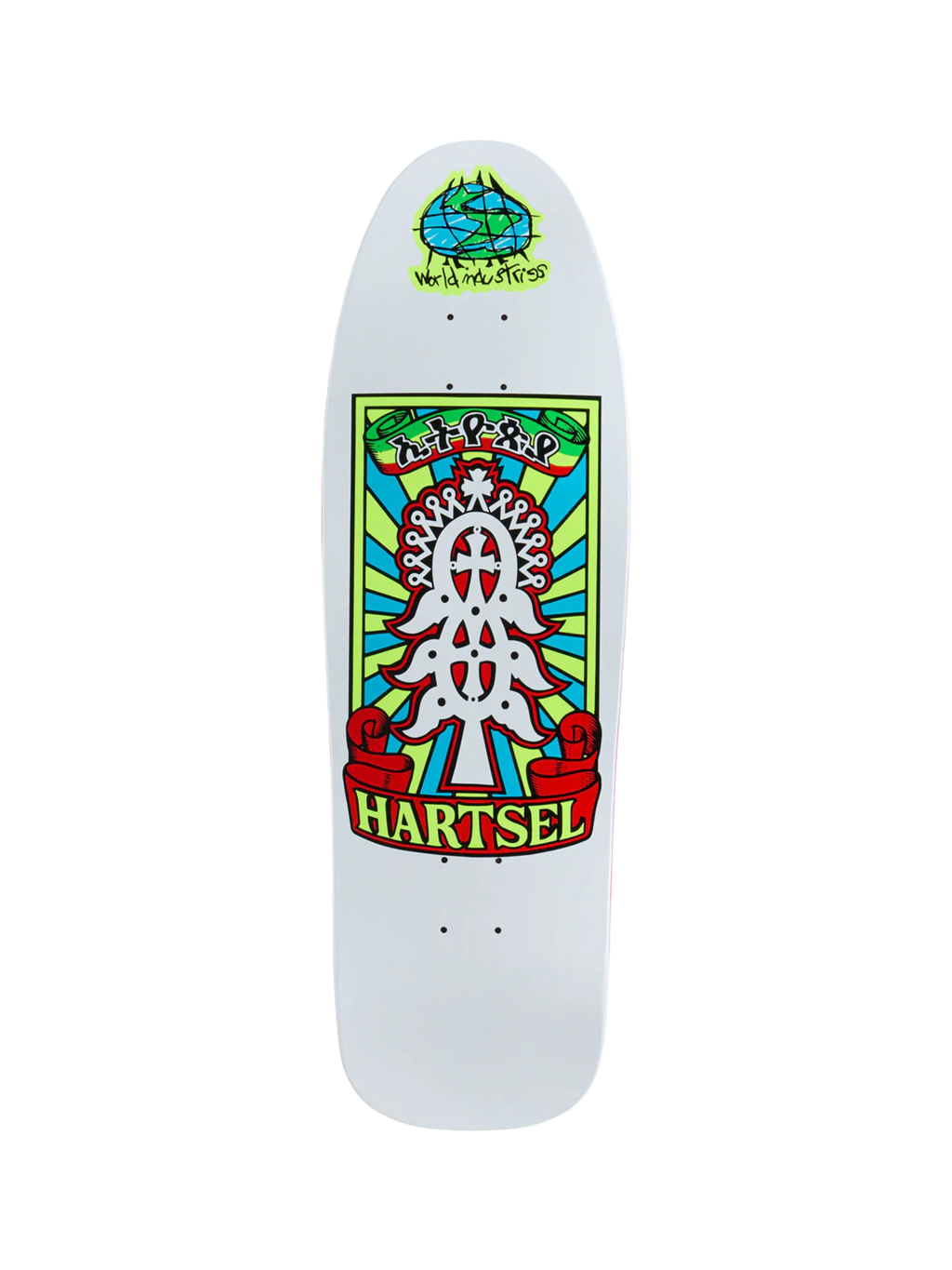 Skateboard-Deck World Industries Jeff Hartsel Yout Model - White | 9.38"