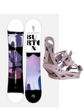 Pack snowboard fille : Planche Burton Stylus 138 + fixation Burton Citizen M (36.5-40)