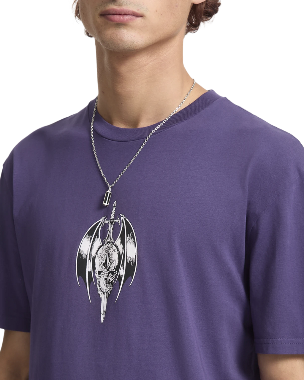 Volcom Sworder camiseta manga corta hombre detail 4 | Dark Purple
