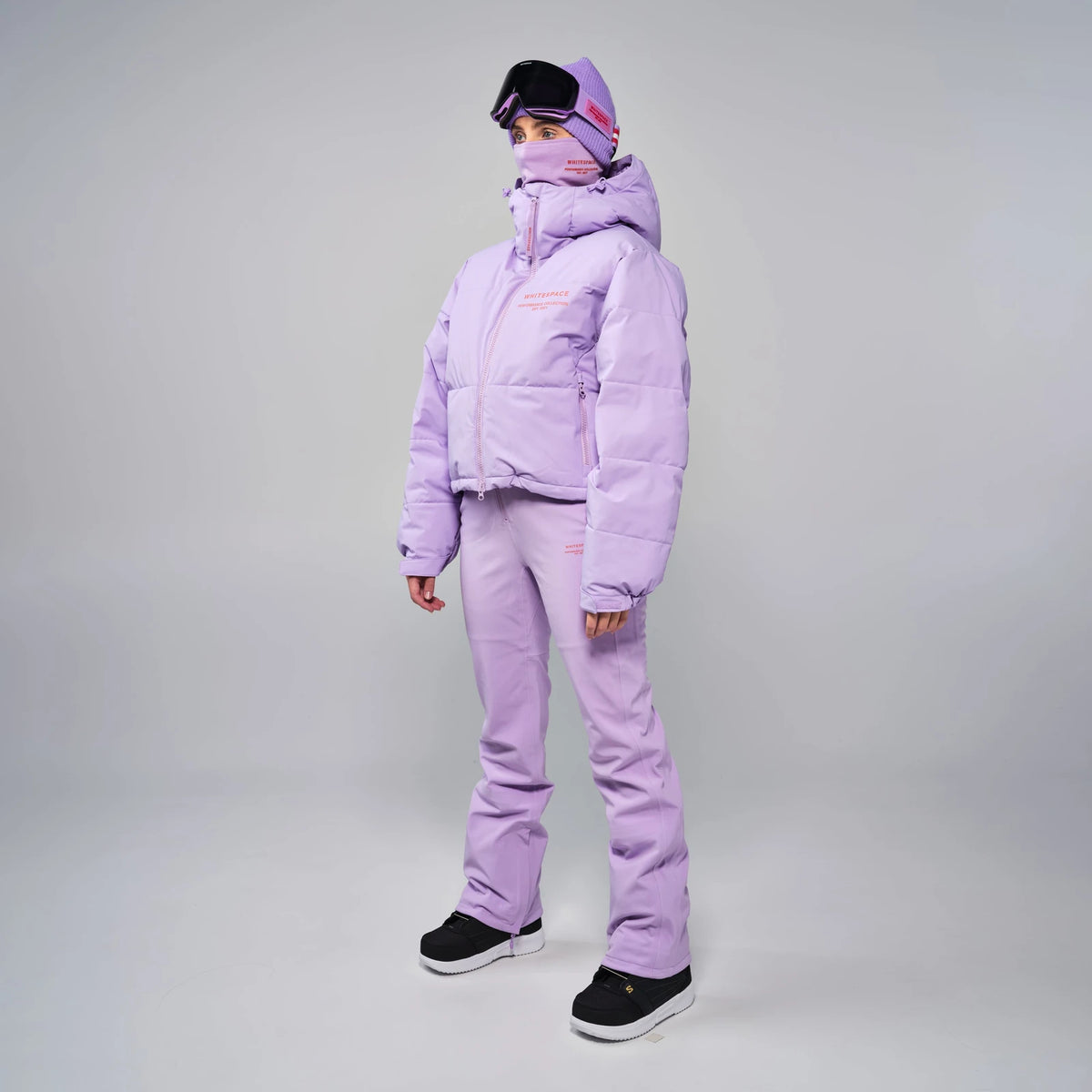 Whitespace HIGH WAISTED BIB PANT pantalón mujer detail 2 | Lilac Purple
