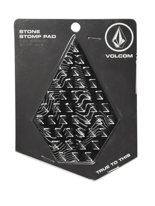 Prancha de snowboard antiderrapante Volcom Stone Pad - Black Print