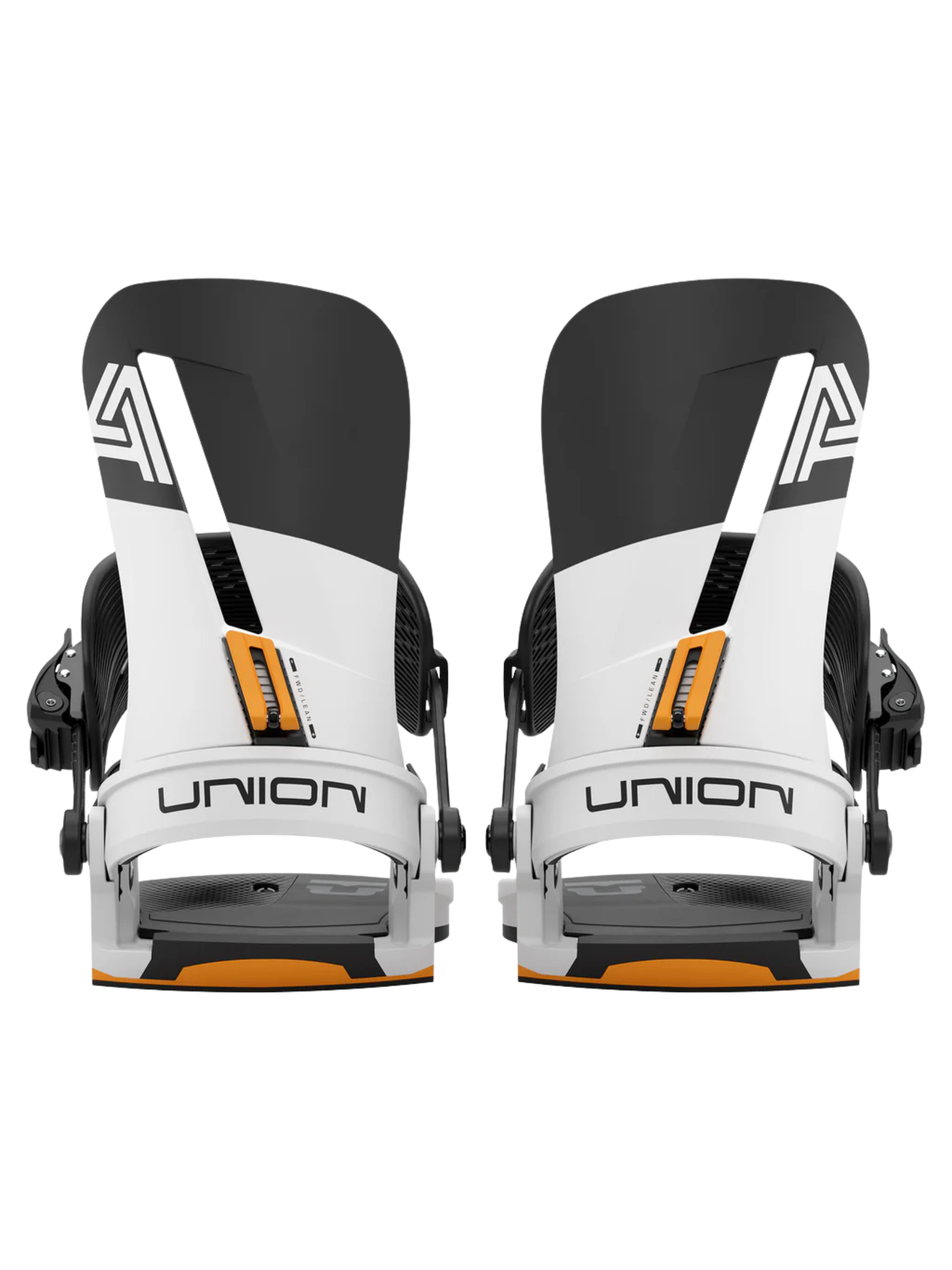 Union Atlas Men’s Snowboard Binding – White/Orange