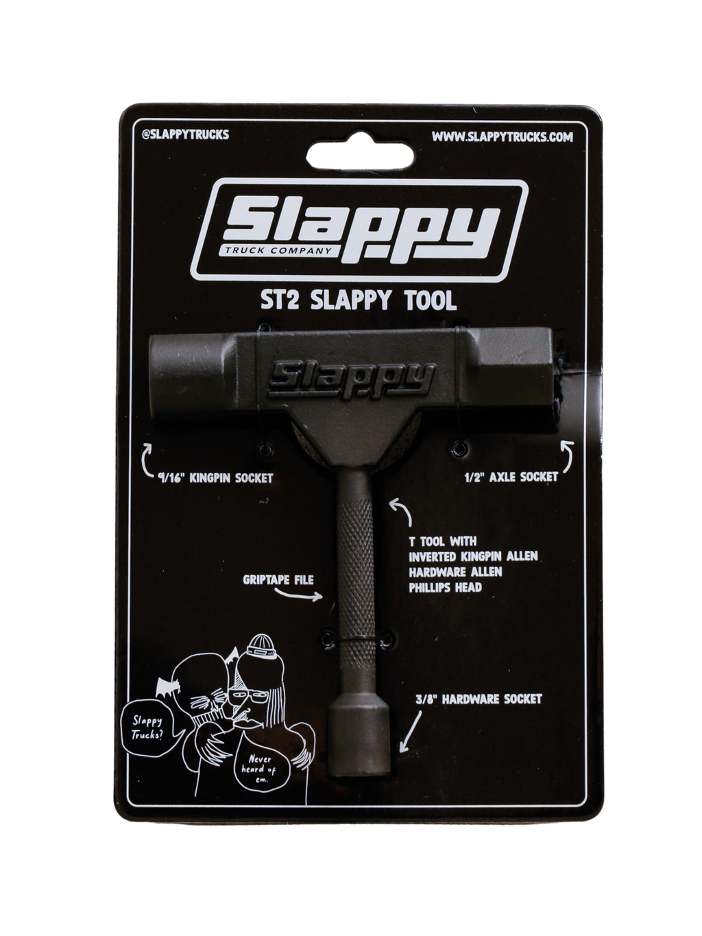 Slappy ST2 Skate Tool | Black