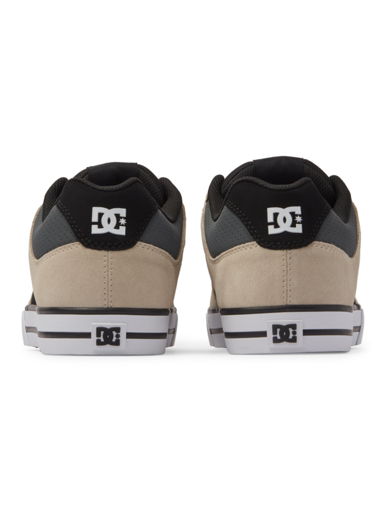 DC Shoes Tênis Pure - Preto/Cinza/Marrom