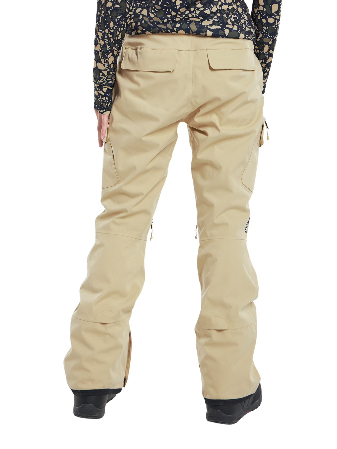 Pantalón de snowboard Mujer Burton Gloria 2L Stretch Insulated - Mushroom | Burton Snowboards | Pantalones de snowboard Mujer | Snowboard Shop | surfdevils.com