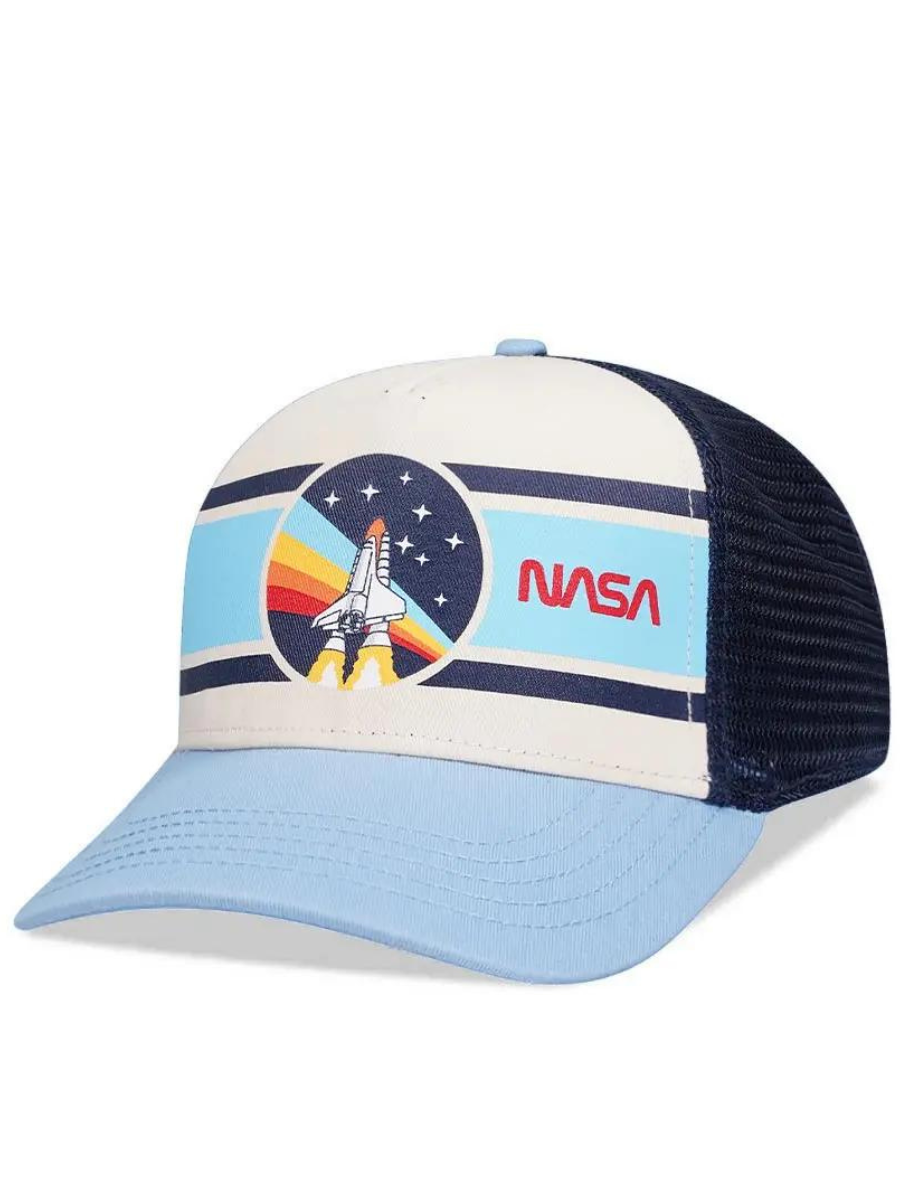 Cappellino Sinclair della NASA American Needle - Blu marino/Bianco