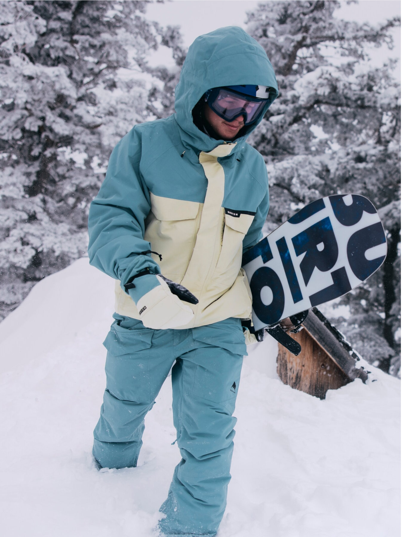Burton Covert 2.0 2L Snowboard Jacket - Rock Lichen / Mushroom Burton Covert 2.0 2L Snowboard Jacket - Rock Lichen / Mushroom