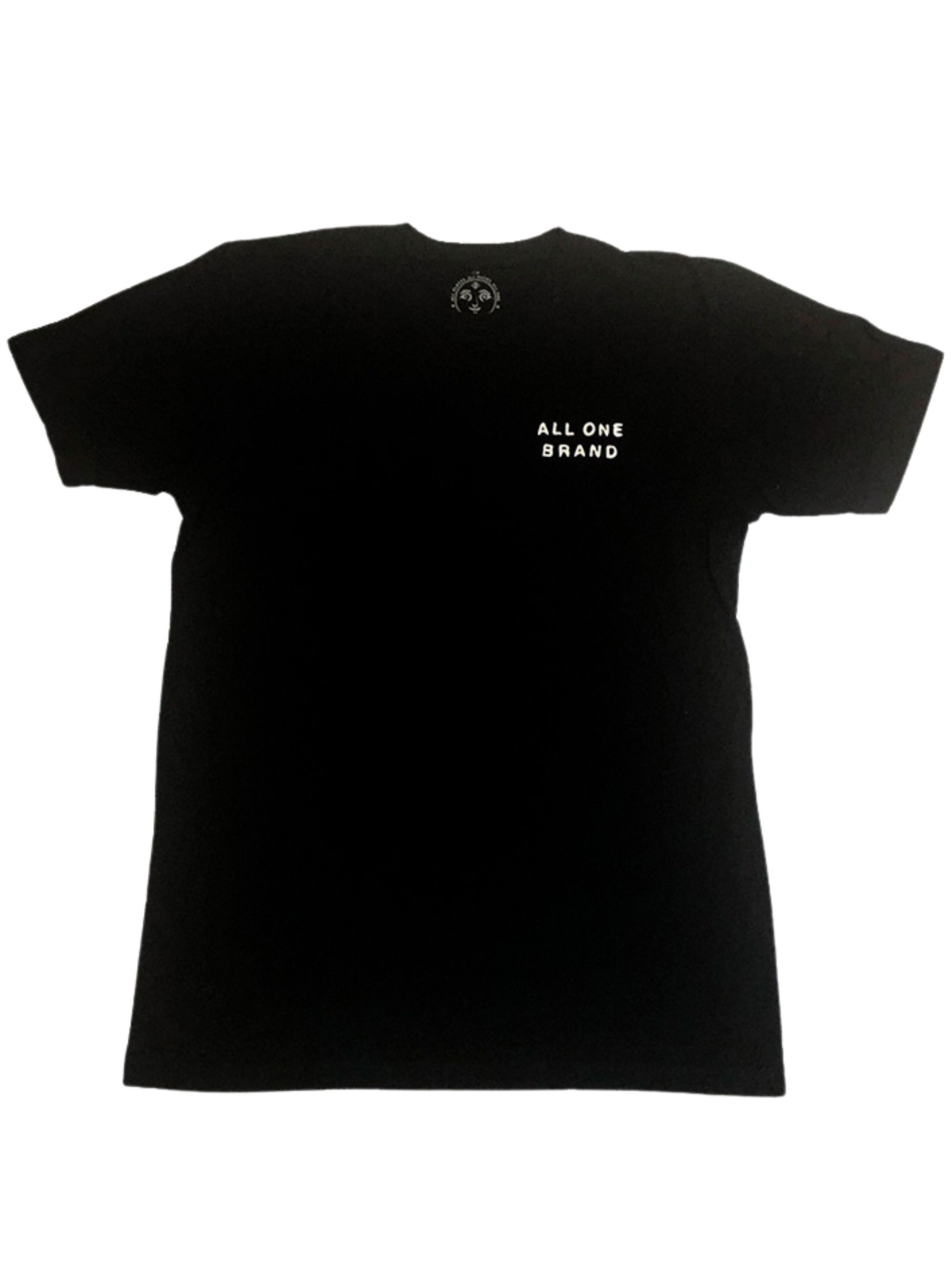Camiseta All One Face Back Print - Black / White | Best selling products | Collection_Zalando | Men's short sleeve t-shirts | Men's T-shirts | Stock Steals | surfdevils.com
