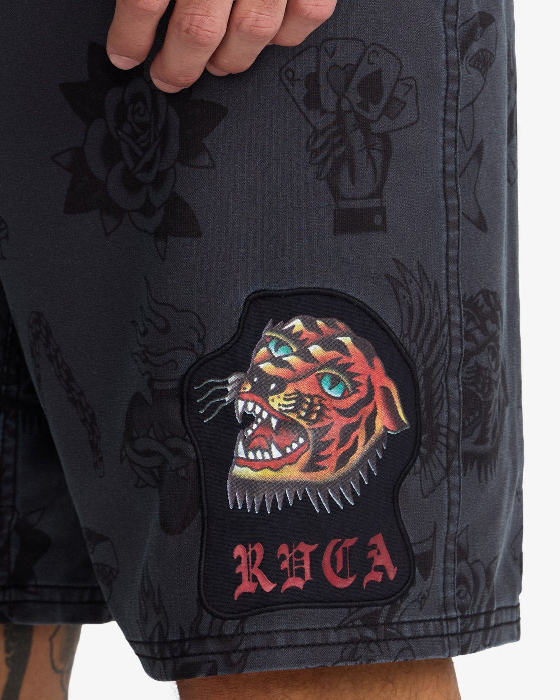 Rvca RVCA Kaleb Boardshort Negro Hombre boardshort hombre detail 2 | Negro