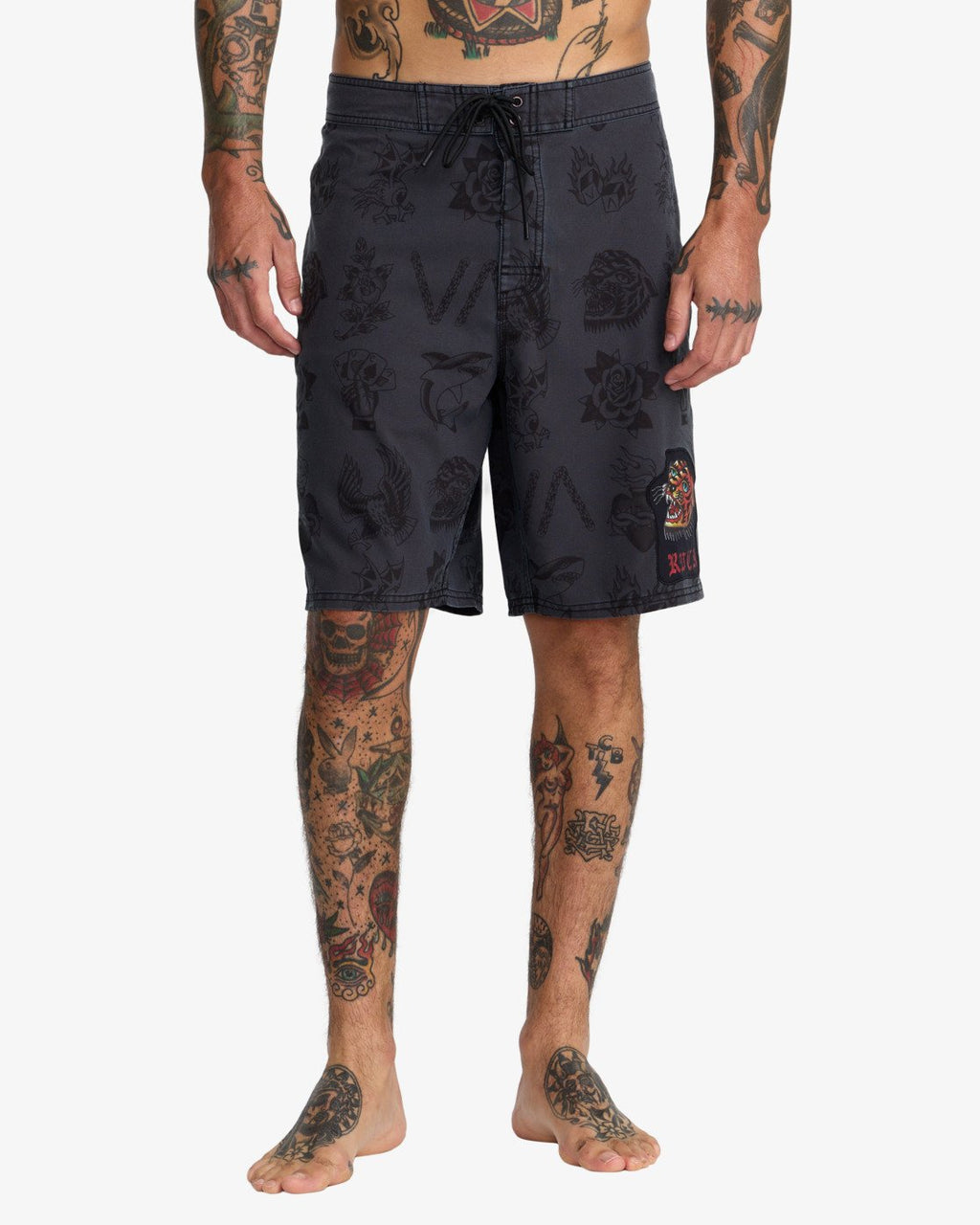 Rvca RVCA Kaleb Boardshort Negro Hombre boardshort hombre detail 5 | Negro
