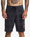 Rvca RVCA Kaleb Boardshort Negro Hombre boardshort hombre | Negro