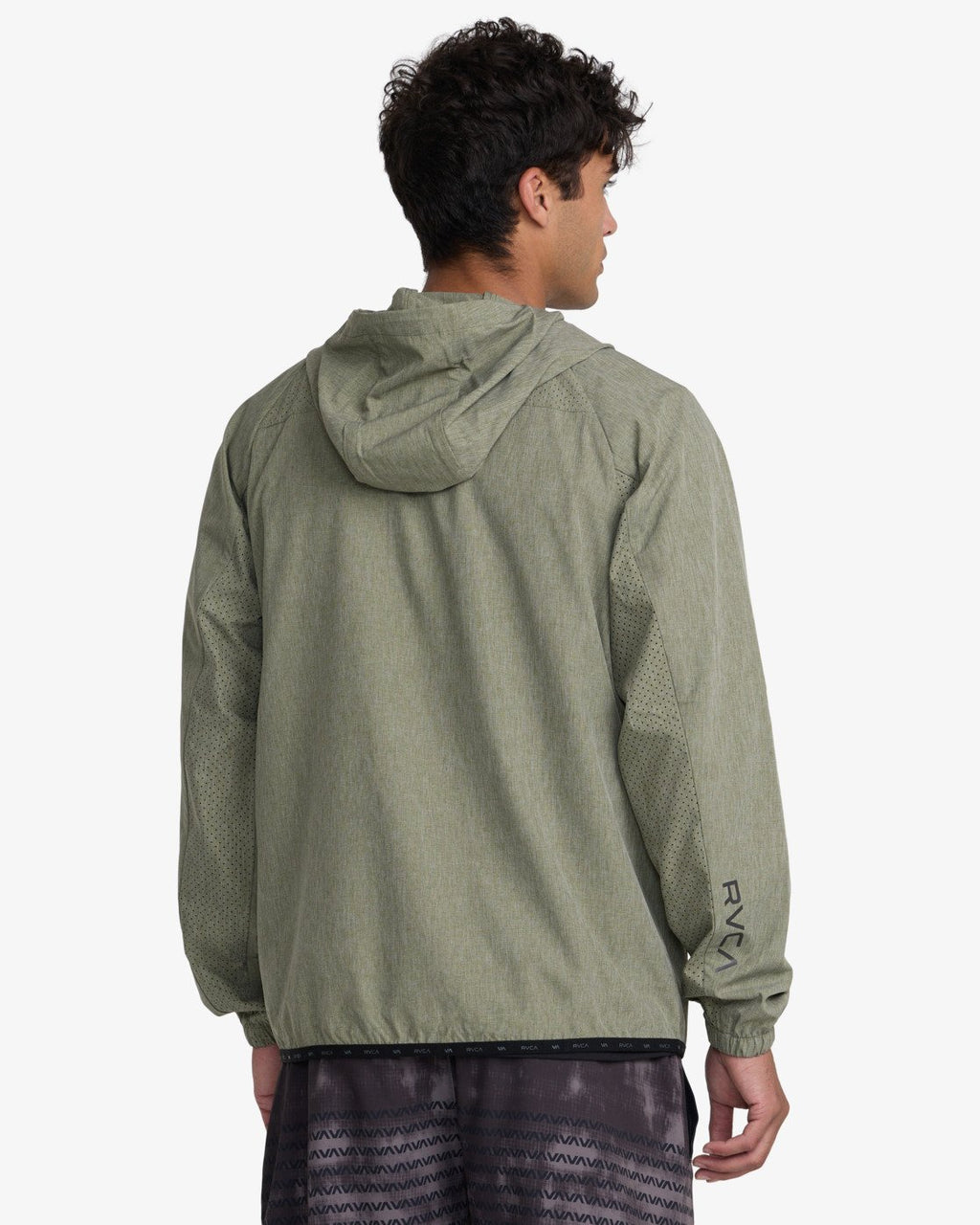 Rvca Yogger III Chaqueta con capucha Verde Hombre chaquetas y abrigos hombre detail 1 | Verde