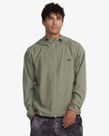 Rvca Yogger III Chaqueta con capucha Verde Hombre chaquetas y abrigos hombre | Verde