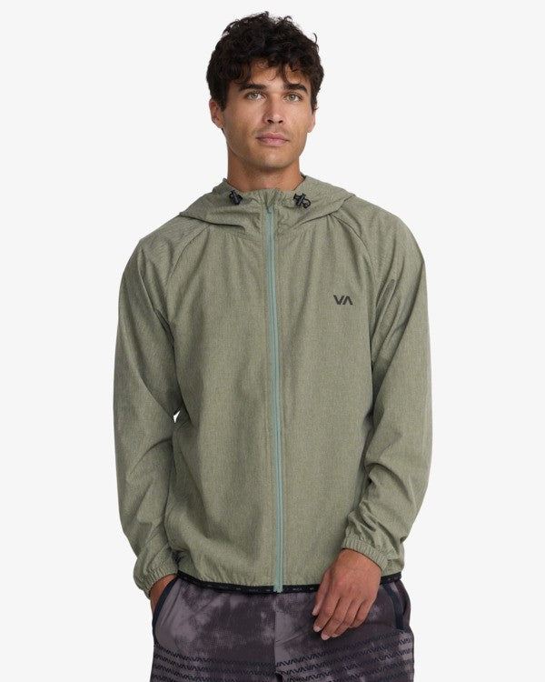 Rvca Yogger III Chaqueta con capucha Verde Hombre chaquetas y abrigos hombre | Verde