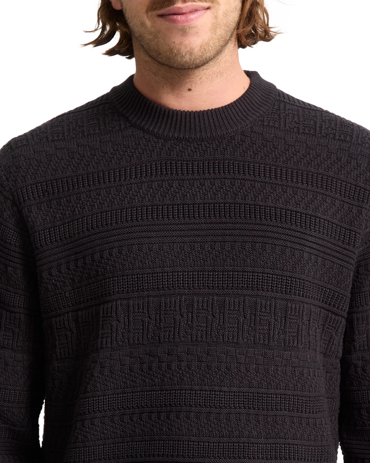 Volcom Dreamdeker jersey hombre detail 3 | Black