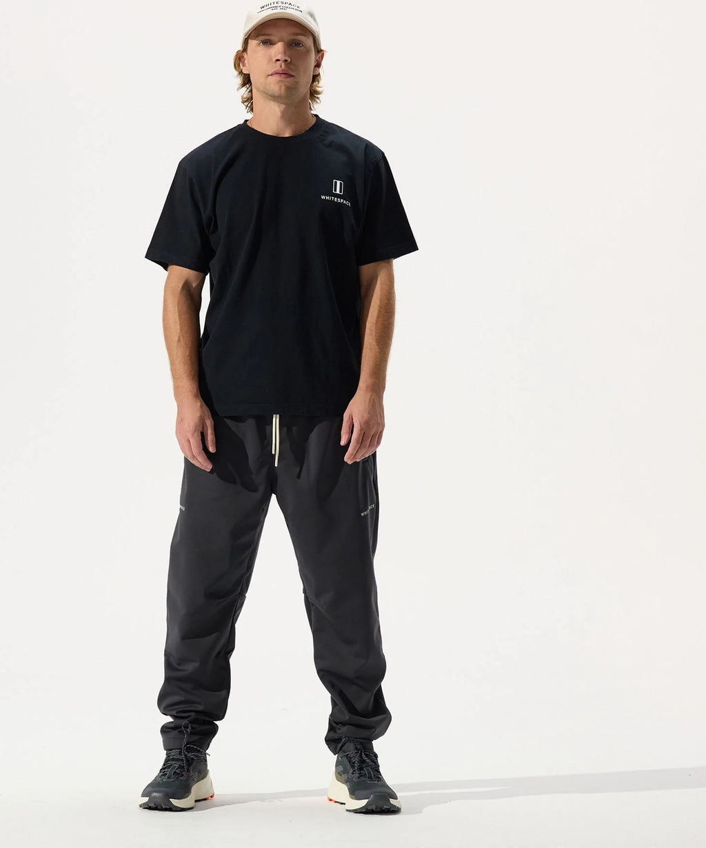 Whitespace SS TEE camiseta manga corta hombre detail 2 | Black