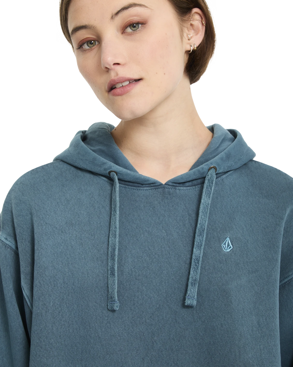 Volcom Stone Soft sudadera con capucha mujer detail 3 | Emerald Green