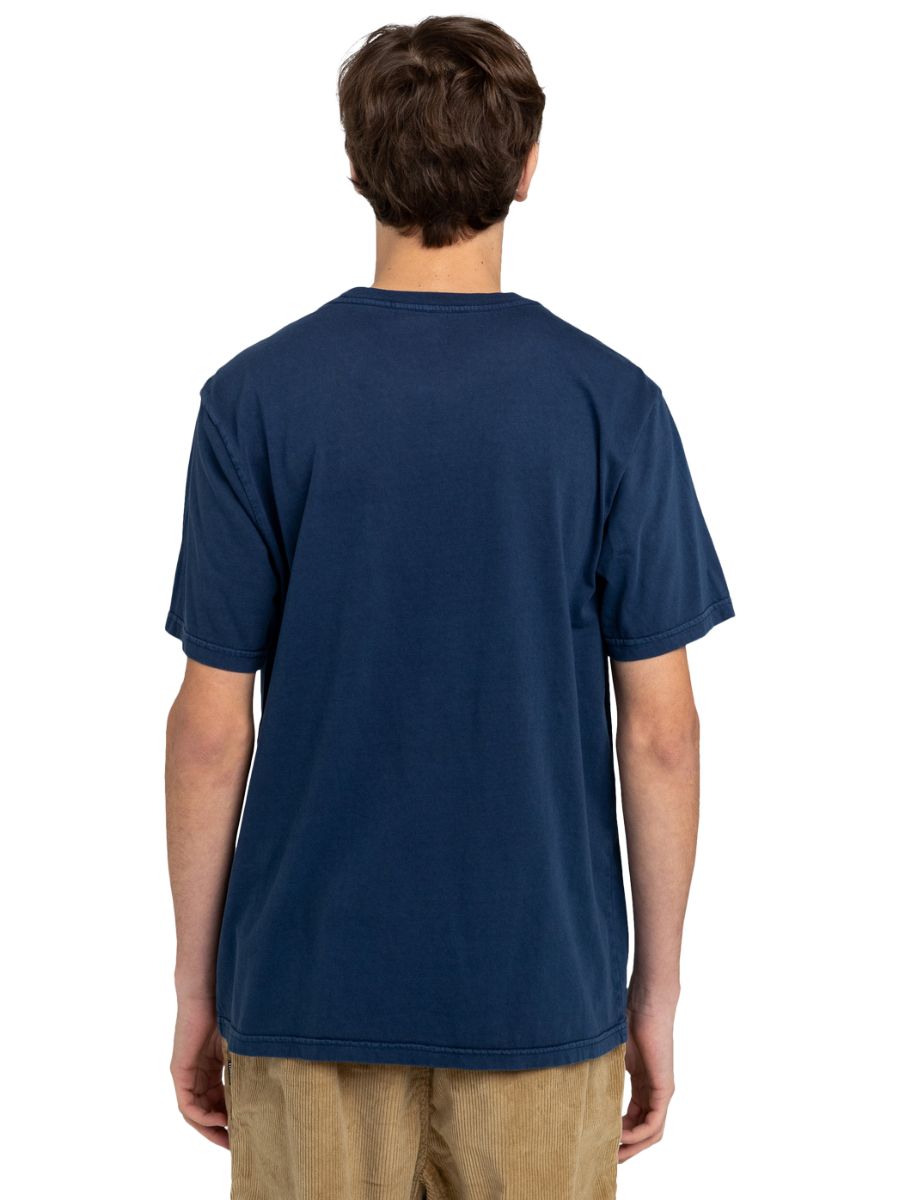 Camiseta de manga curta Element Skateboards Basic Pocket - Naval Academy