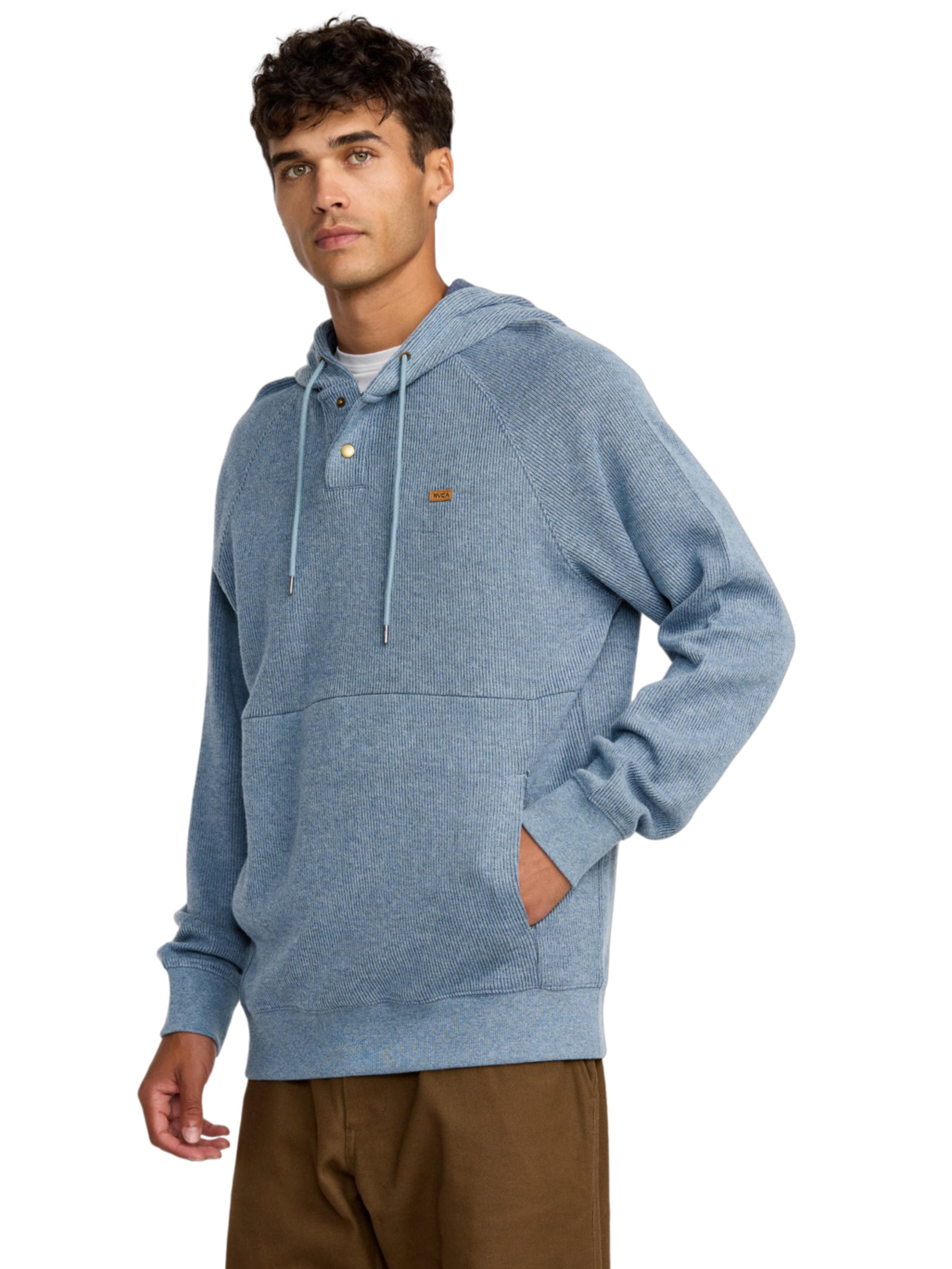 RVCA Port Pullover 3 Hoodie | Vintage Navy Heather
