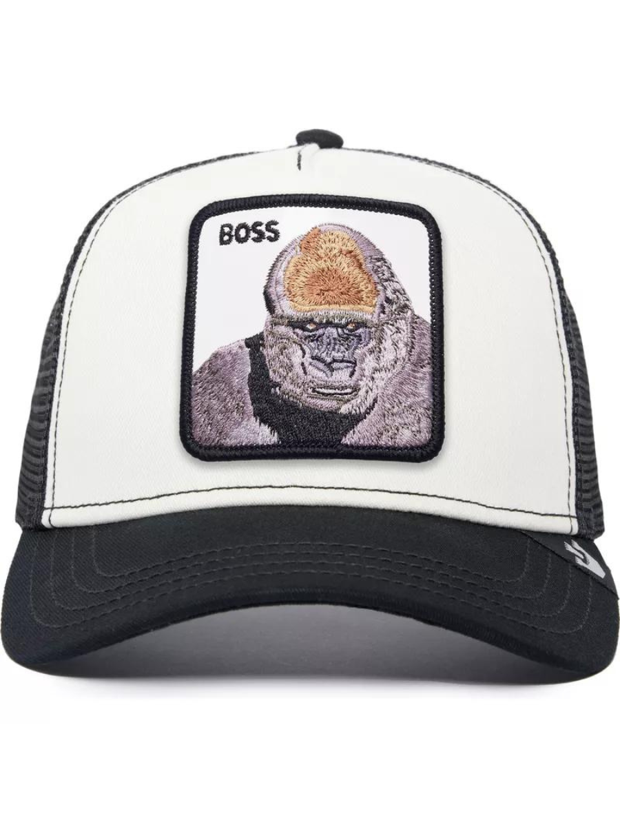 Goorin Bros The Boss Cap (Gorilla) – Schwarz Weiß | Meistverkaufte Produkte | Neue Produkte | Neueste Produkte | surfdevils.com