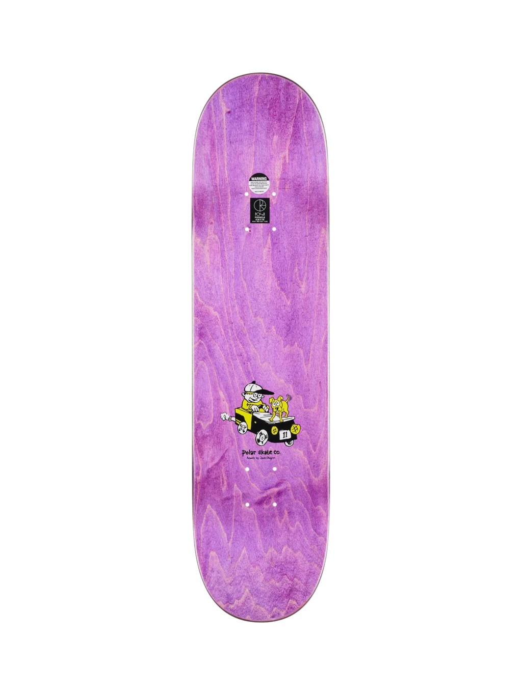 Polar Skate Co. Emile Laurent Bus Stop Deck 8.25 – Skateboard Deck