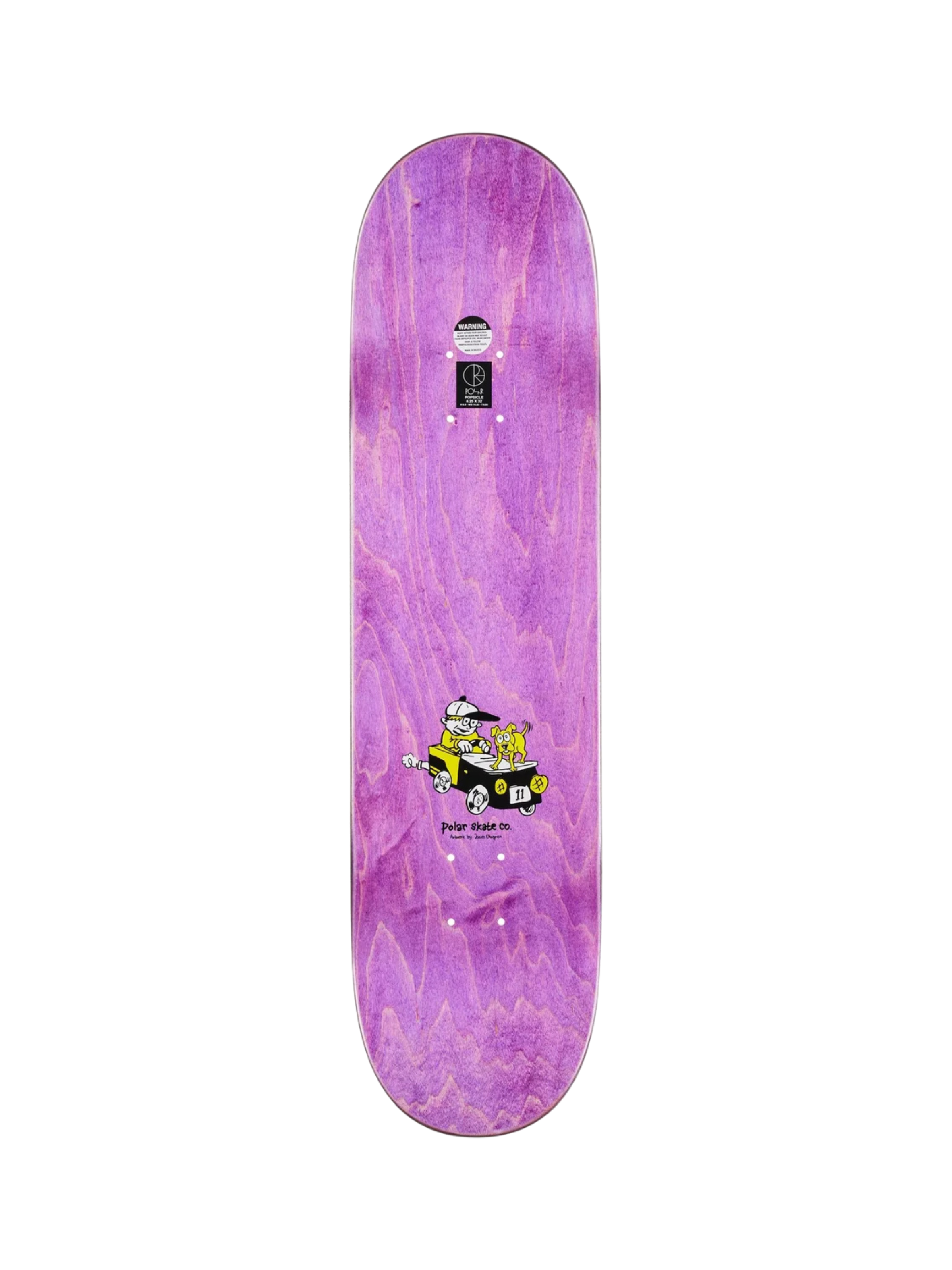 Polar Skate Co. Emile Laurent Bus Stop Deck 8.25 – Skateboard Deck