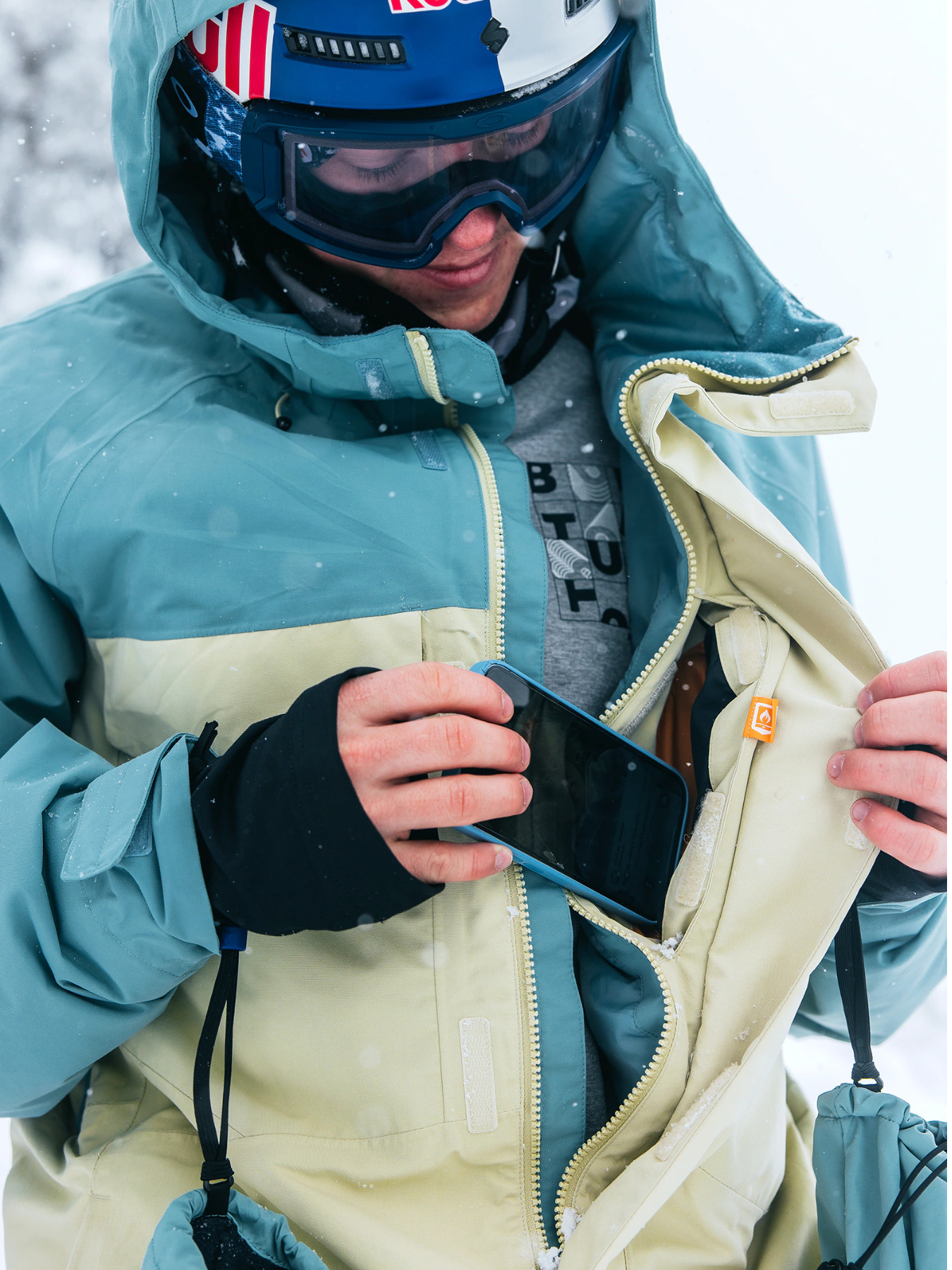 Chaqueta de snowboard Burton Covert 2.0 2L - Rock Lichen / Mushroom | Best selling products | WINTER 24 | surfdevils.com