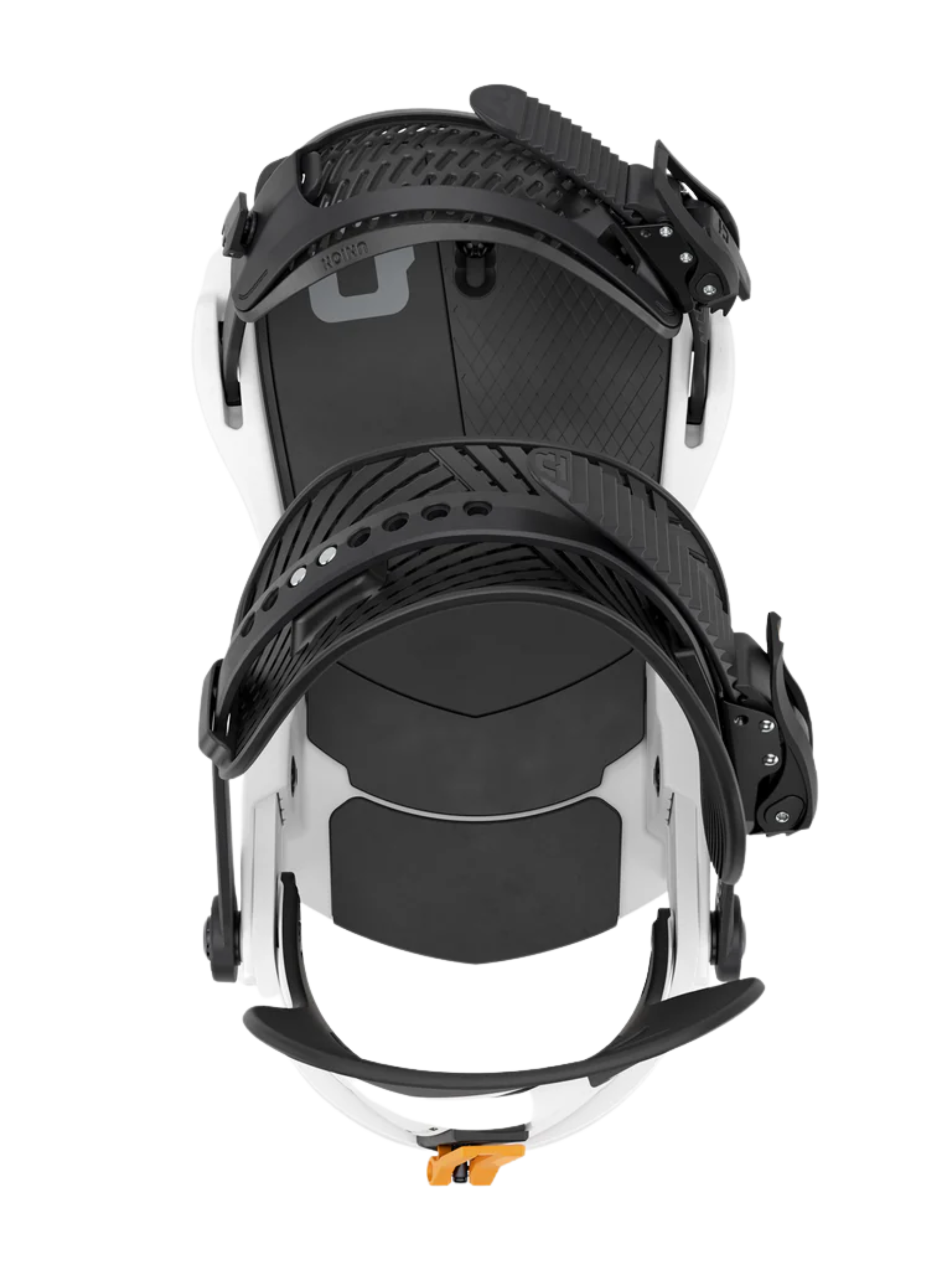 Union Atlas Men’s Snowboard Binding – White/Orange