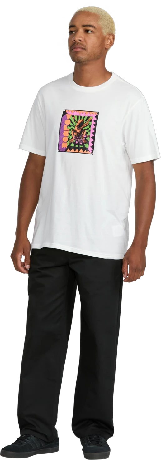 Volcom DOOM FROG SST camiseta manga corta hombre detail 4 | Off White