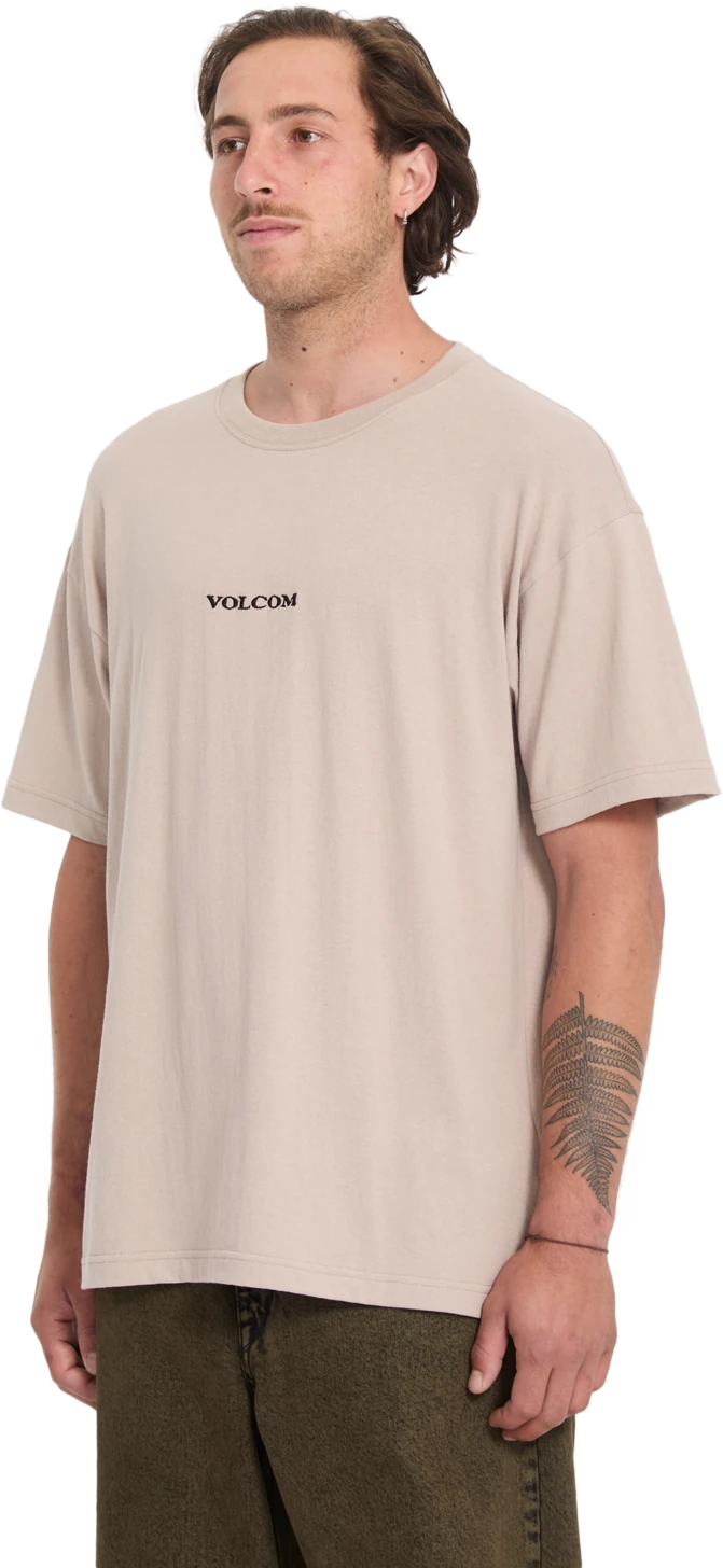 Volcom VOLCOM STONE LSE SST camiseta manga corta hombre detail 2 | Bark Brown
