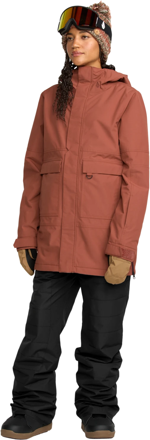 Volcom QC CRUISER INS PARKA chaquetas y abrigos mujer detail 2 | Henna