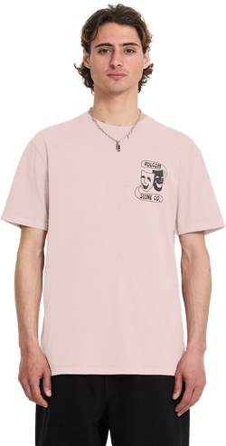 Volcom COMEDIE PW SST camiseta manga corta hombre | Bark Brown