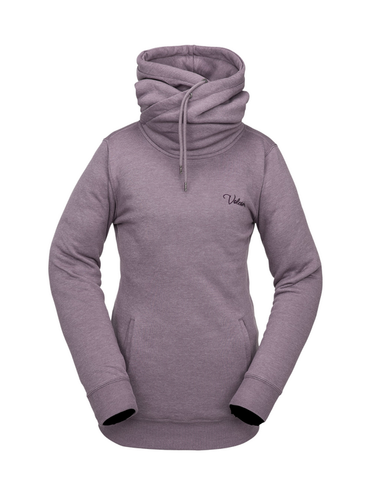 Snowboard sweatshirts | Volcom Tower Women's Hoodie - Dusty Lavender