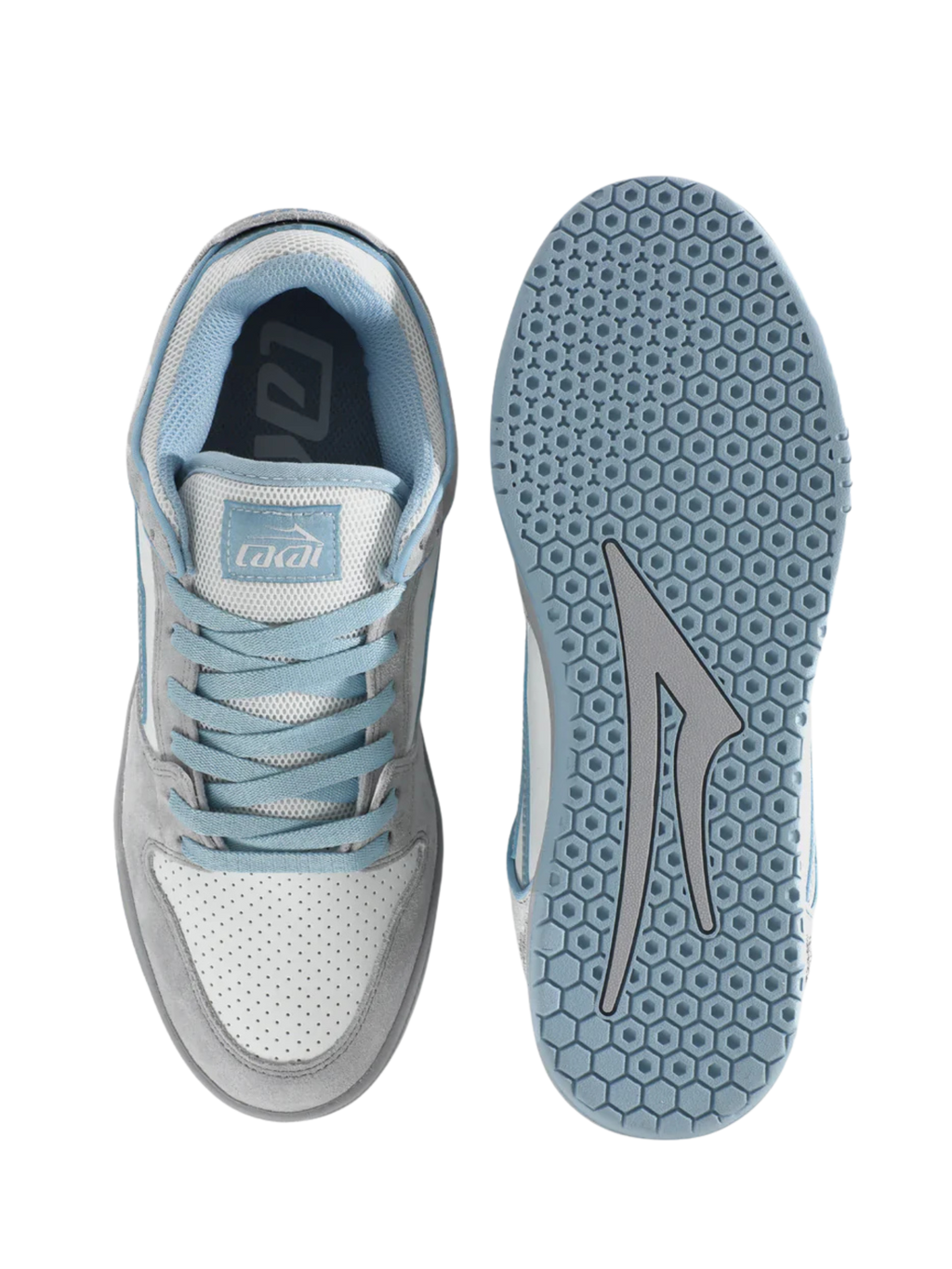 Zapatilla Lakai Telford Low Grey Suede Desaturated Blue