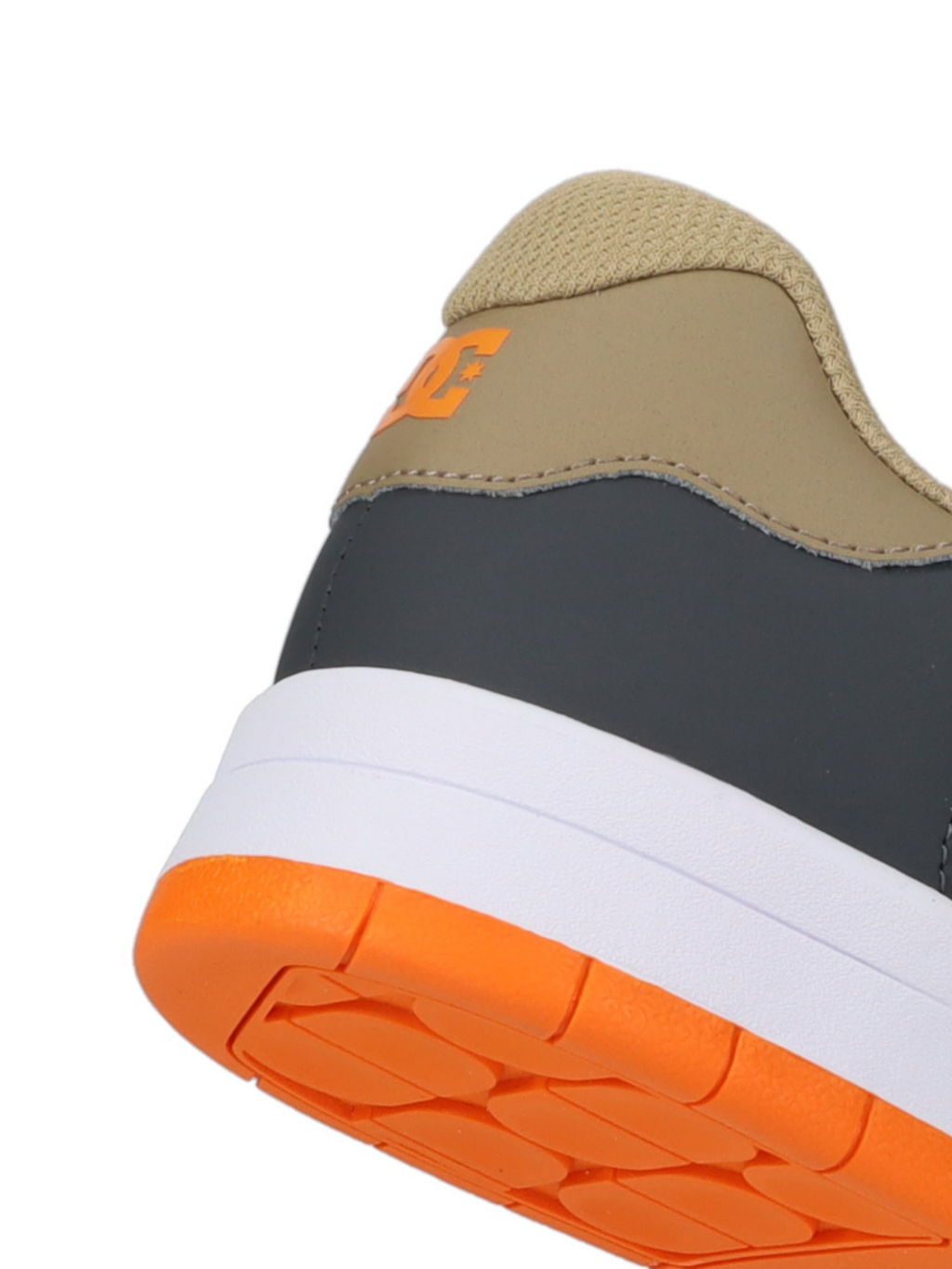 Zapatillas de skate DC Shoes Central - Grey / Tan / Orange