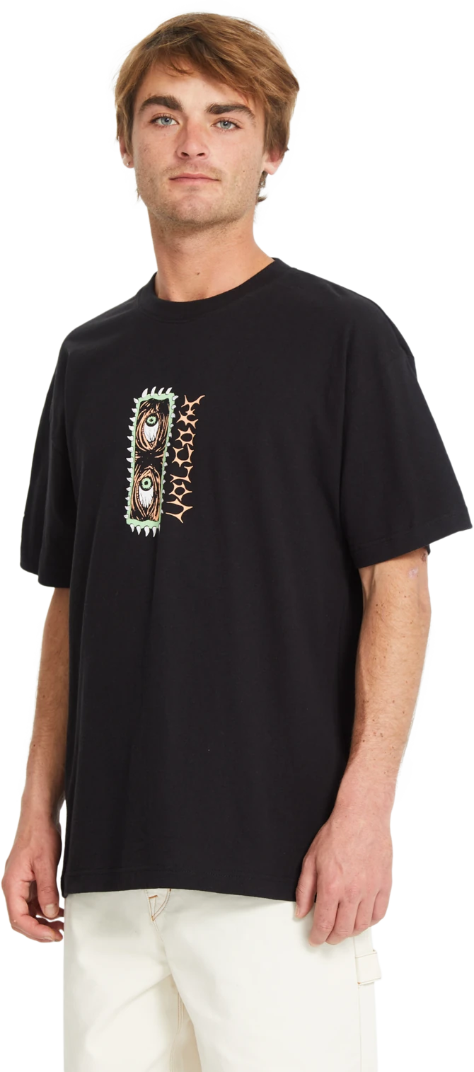 Volcom Eye Rust Lse camiseta manga corta hombre detail 2 | Black