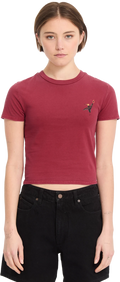 Volcom MOOVE ON camiseta manga corta mujer | Deep Red