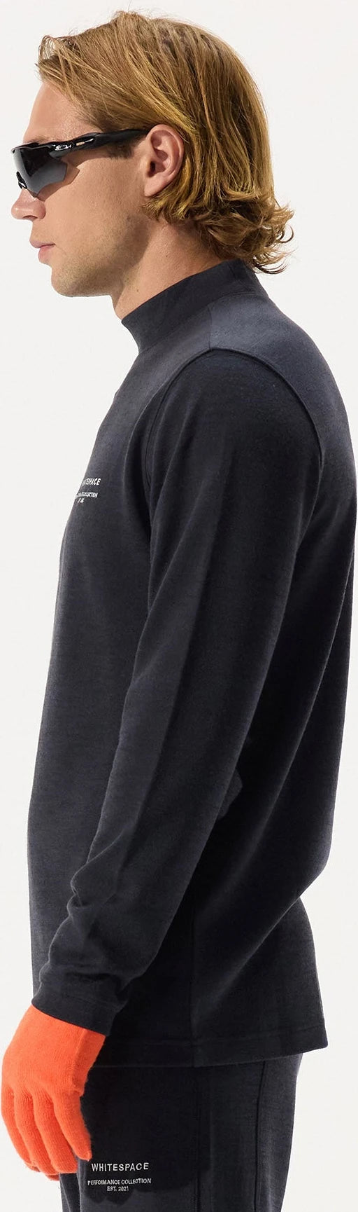 Whitespace MERINO MOCKNECK ropa interior térmica hombre detail 2 | Phantom