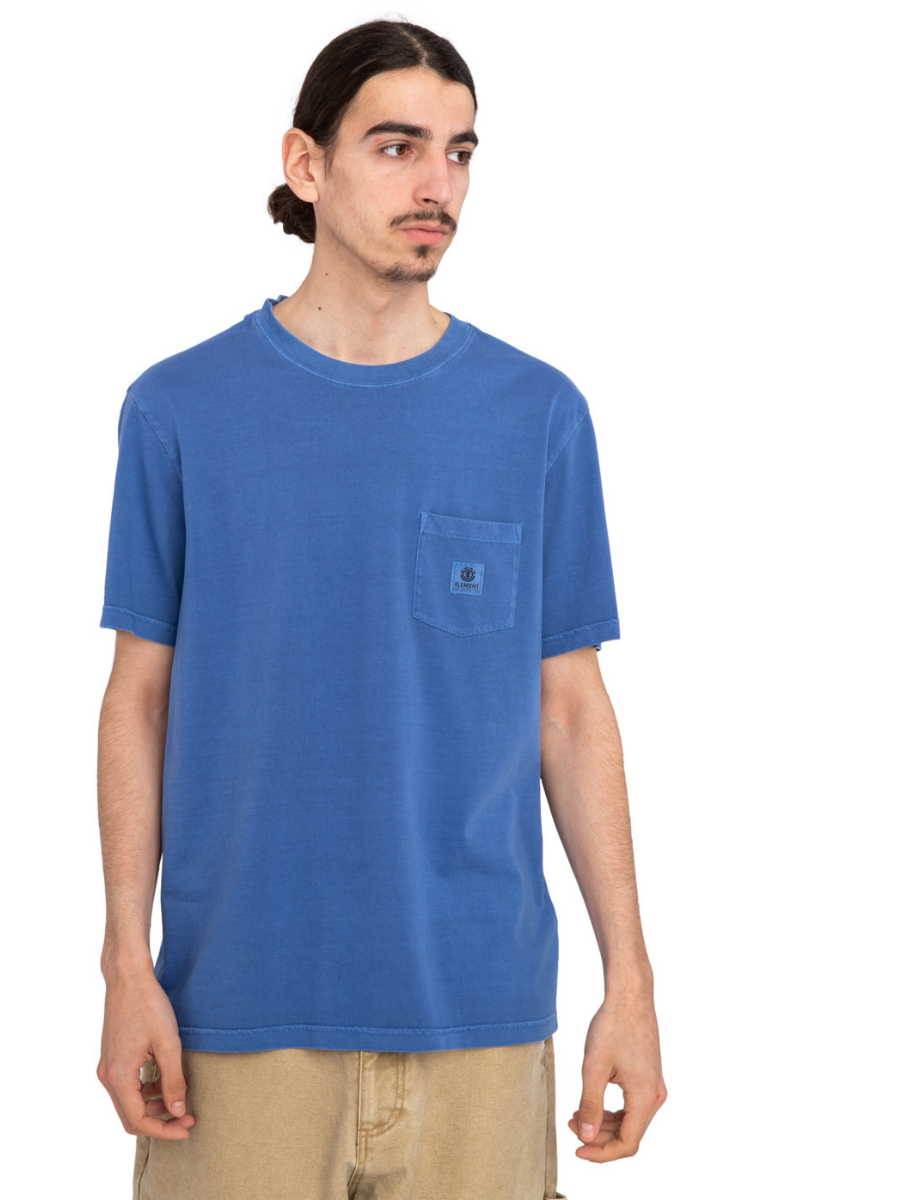 Element Skateboards Basic Pocket Short Sleeve T-Shirt - Nouvean Navy