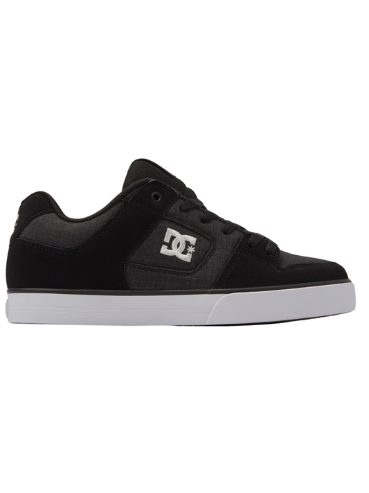 Footwear | DC Shoes Pure Tênis - Preto/Branco/Battleship