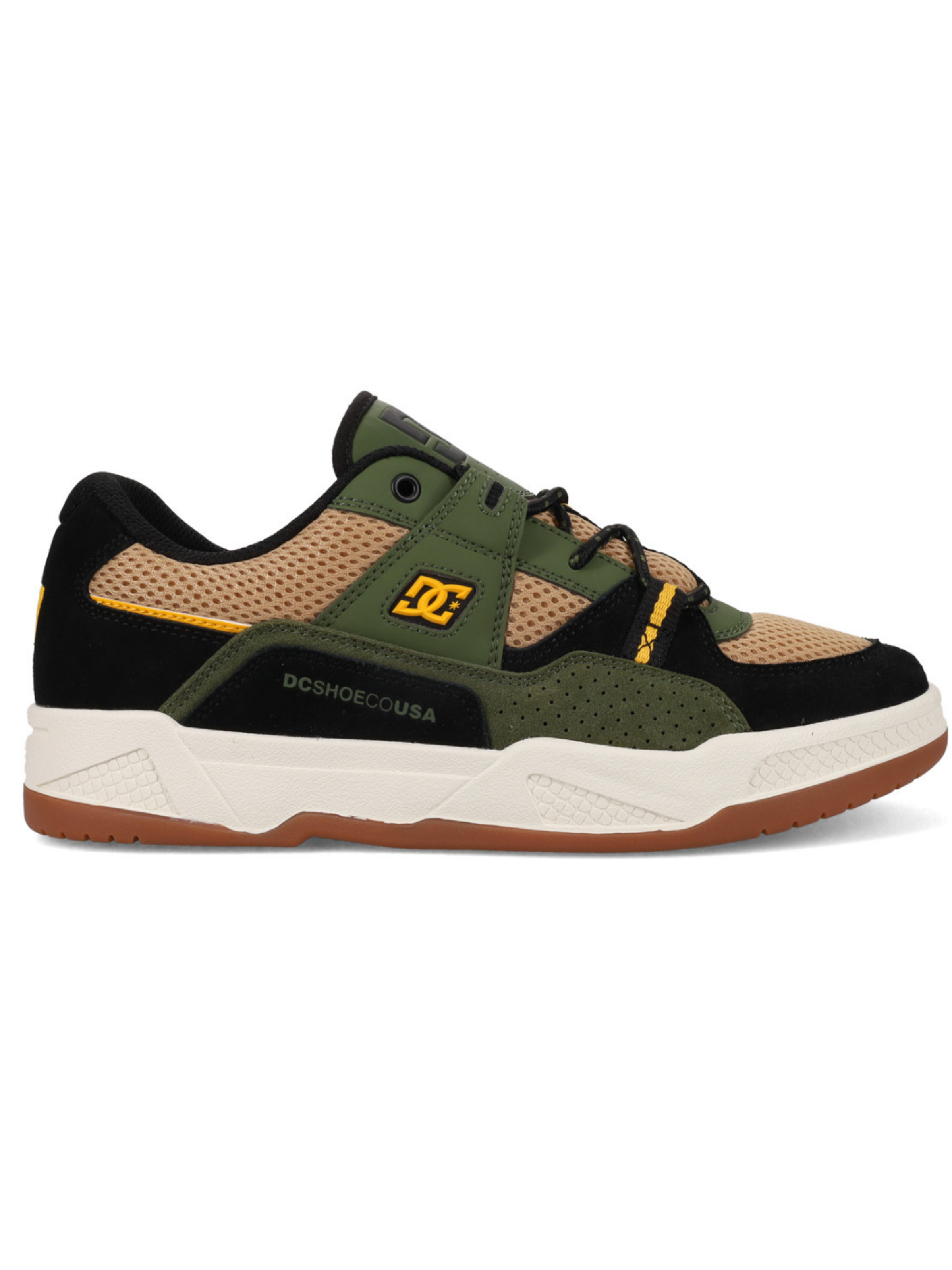 Zapatillas de skate DC Shoes Construct - Tan / Olive / Black
