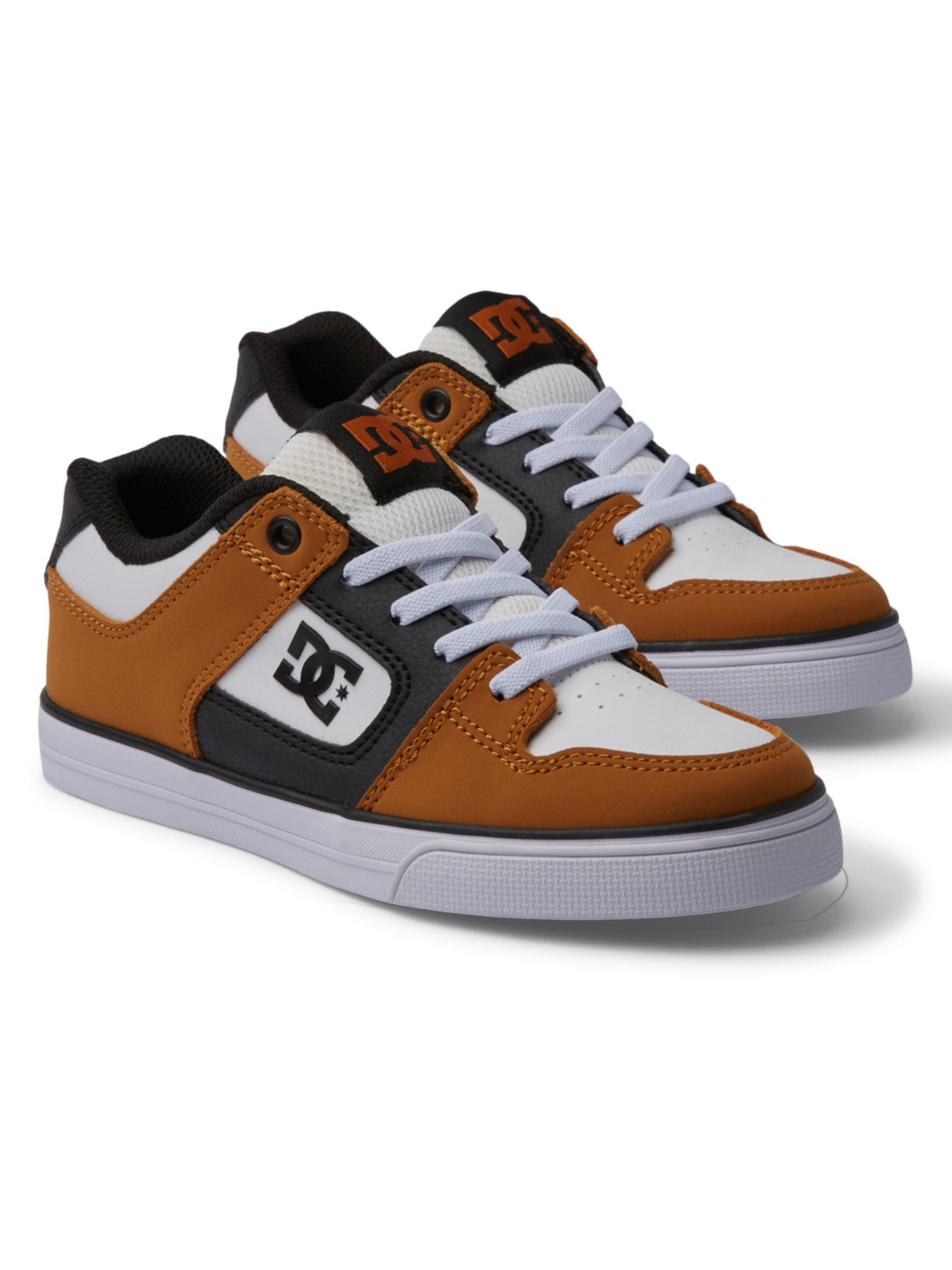 DC Shoes Pure Elastic Kinder-Sneaker – Weizen/Weiß