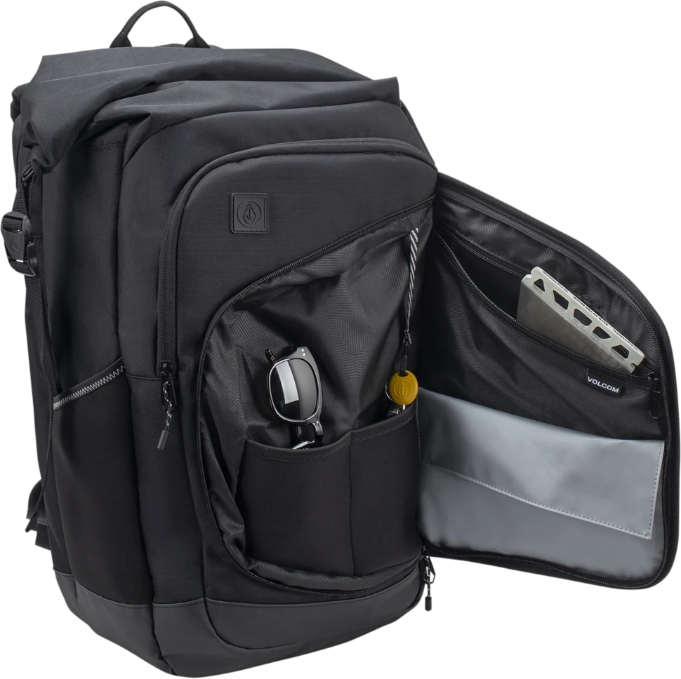 Volcom Forecast Dry Backpack mochilas hombre detail 2 | Black