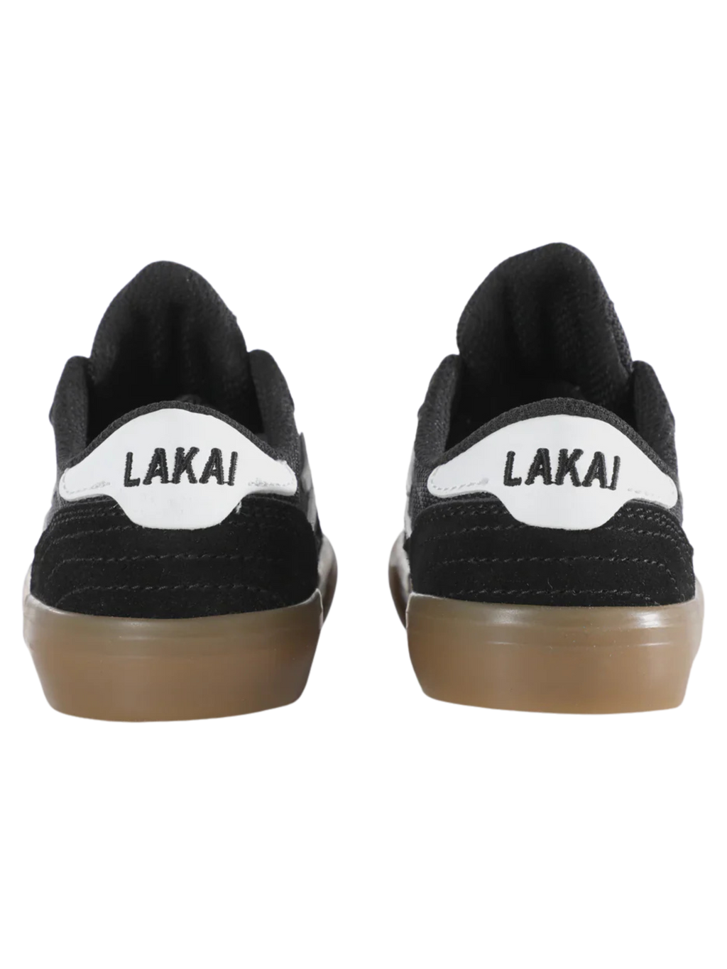 Zapatilla Lakai Cambridge Kids Black/Gum Suede