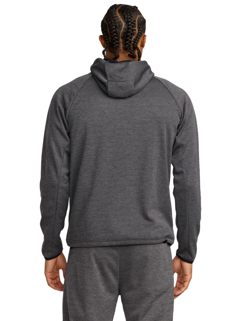 RVCA Balance Tech Fleece Hoodie | RVCA Black Heather