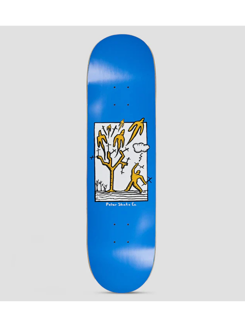 Polar Team Heaven Blue 8.125" Skateboard Deck