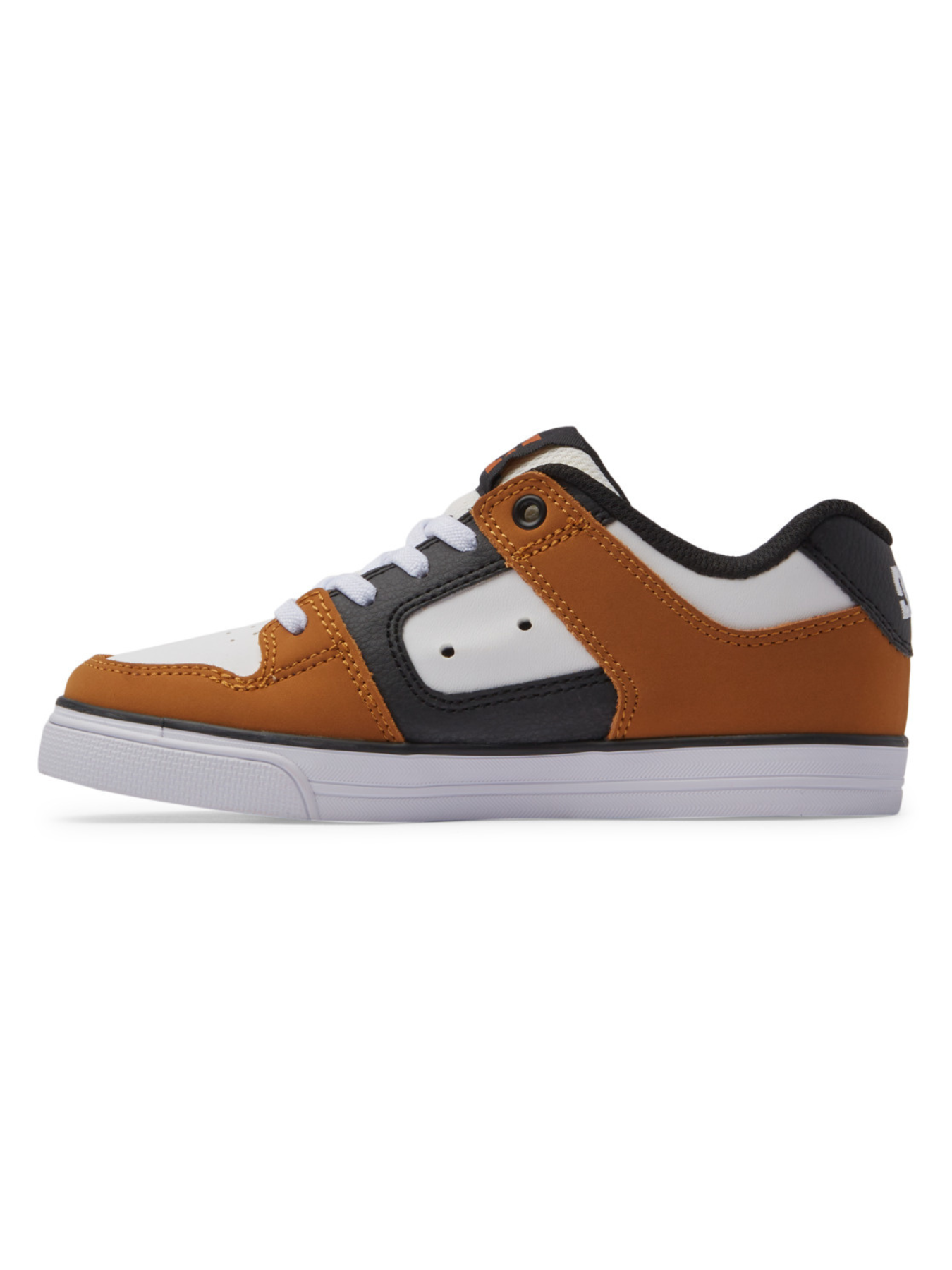 DC Shoes Pure Elastic Kinder-Sneaker – Weizen/Weiß