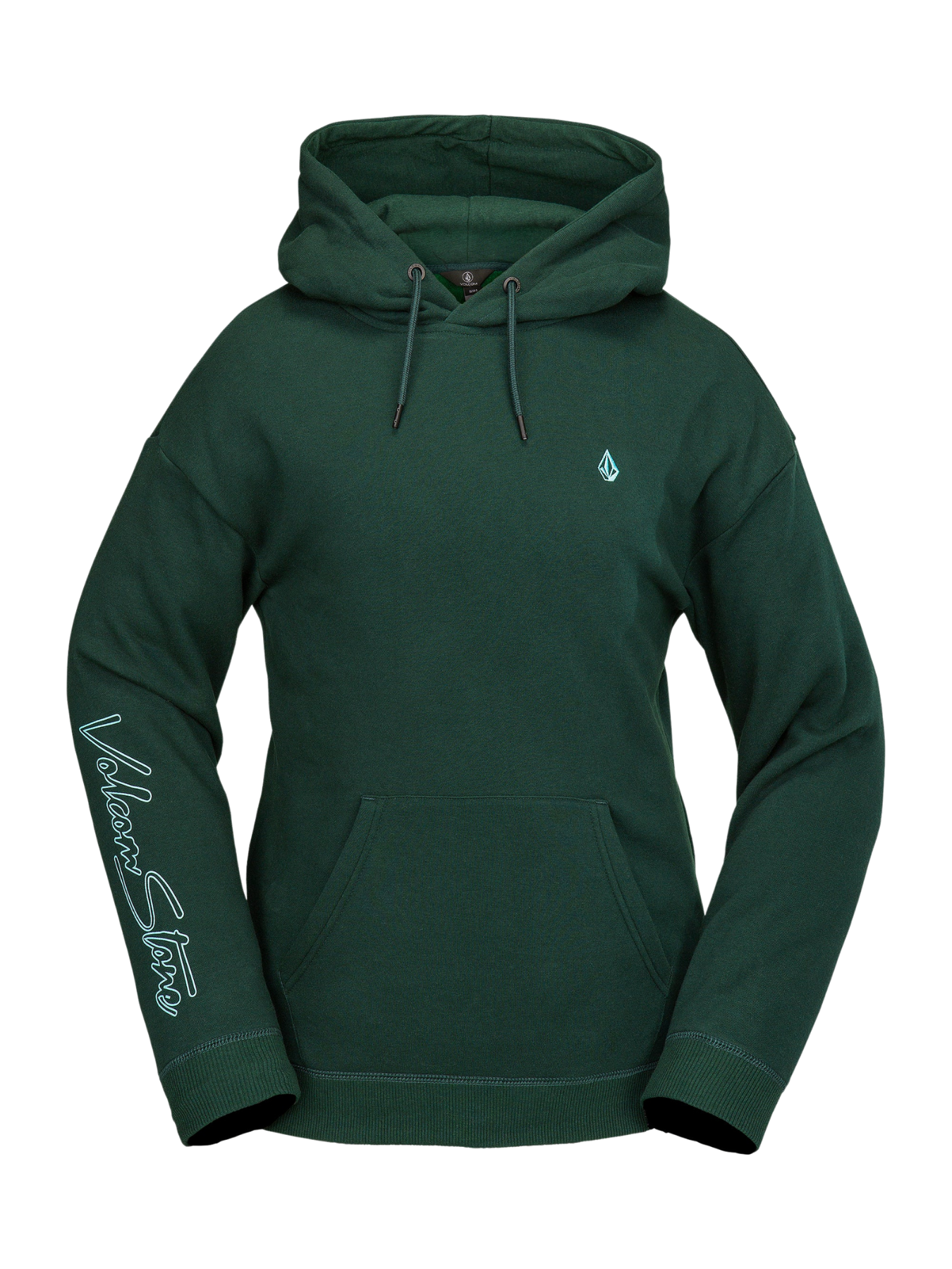 Felpa con cappuccio da donna Volcom Essential - Scarabeo