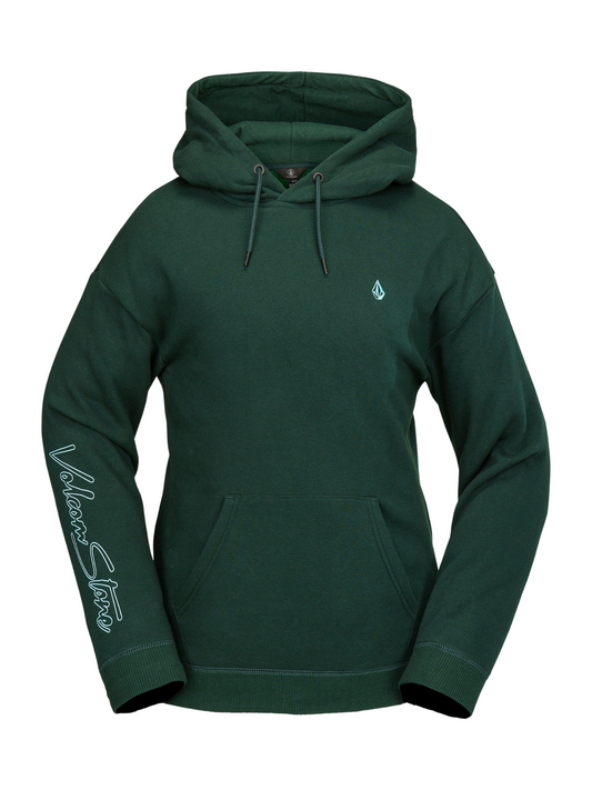 Snowboard sweatshirts | Volcom Essential Women's Hoodie - Scarab